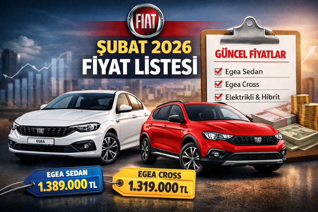 Fiat Şubat 2026 Fiyat Listesi Açıklandı