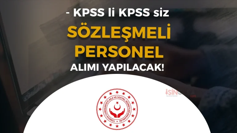 Aile ve Sosyal Hizmetler Bakanligi 24 Sozlesmeli Bilisim Personeli Alacak