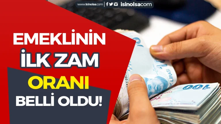 Emekliye İlk Zam Netleşti: SSK ve Bağ-Kur Emeklisi Ocak Ayı Artışını Öğrendi