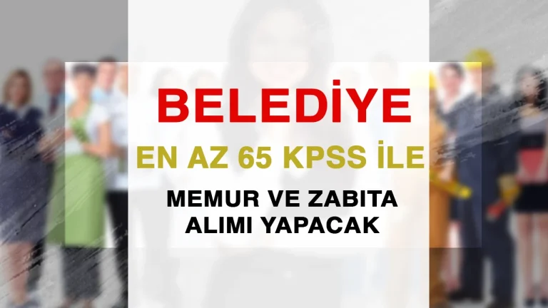 Hınıs Belediyesi 4 Memur ve Zabıta Memuru Alımı Yapacak!