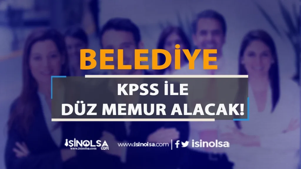 Tonoba Belediyesi Duz Memur Alimi Yapacak