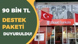 Ziraat Bankasi 90 Bin TLye Varan Faizsiz Destek Paketini Duyurdu 1