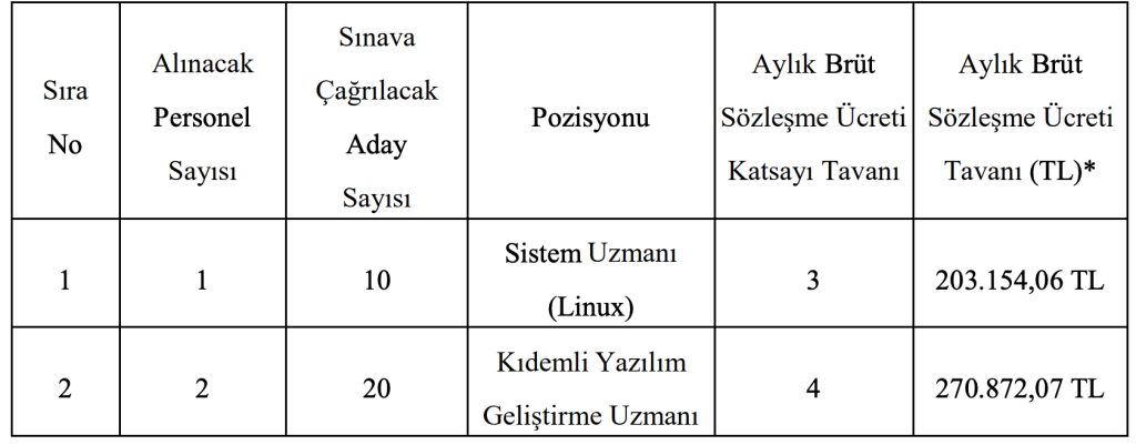 YTÜ Sözleşmeli Personel Alacak! KPSS li KPSS siz ( 270 Bin TL Maaş ) 4 image 218
