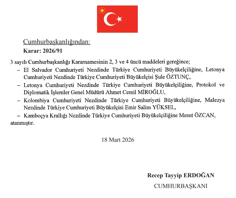 19 Mart Resmi Gazete Atama Kararı Yayımlandı! 7 image 319