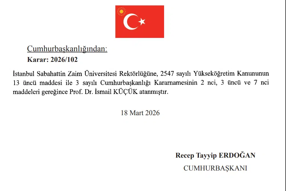 19 Mart Resmi Gazete Atama Kararı Yayımlandı! 14 image 326