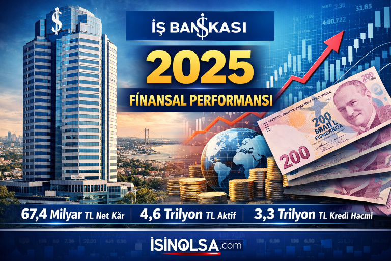 İş Bankası 2025 Yılında 67,4 Milyar TL Net Kâr Açıkladı