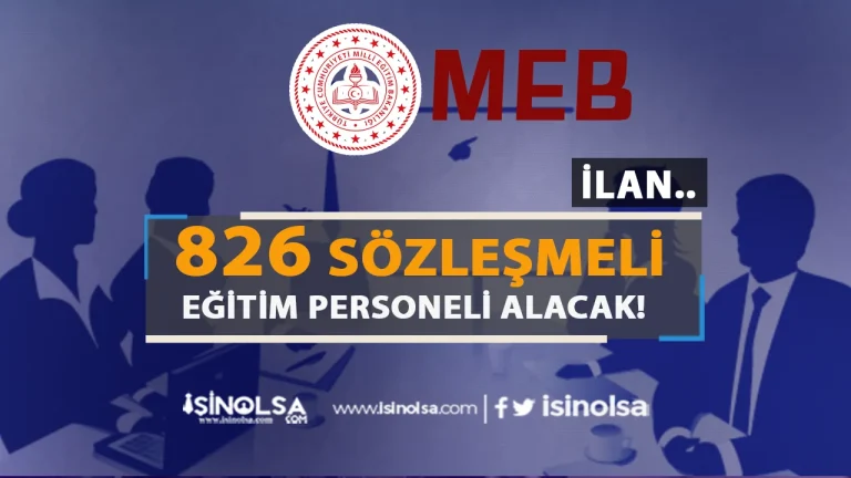 meb egitim personeli alimi