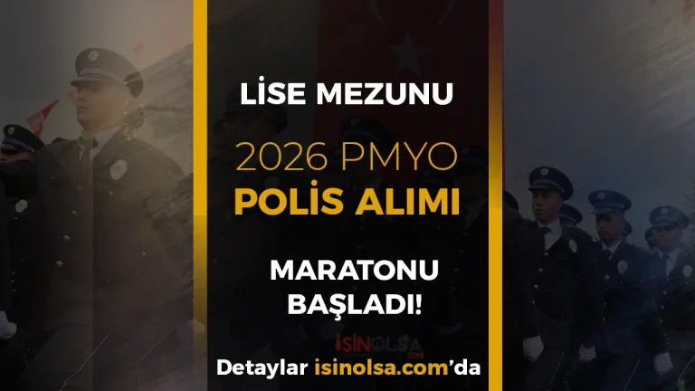2026 PMYO Polis Adayları İçin Maraton Başladı! 2500 Polis Alınacak!