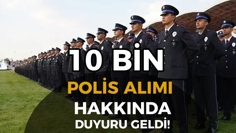 33. Dönem POMEM 10 Bin Polis Alımı Sınav Yerleri ve Tarihleri 2026 Açıklandı