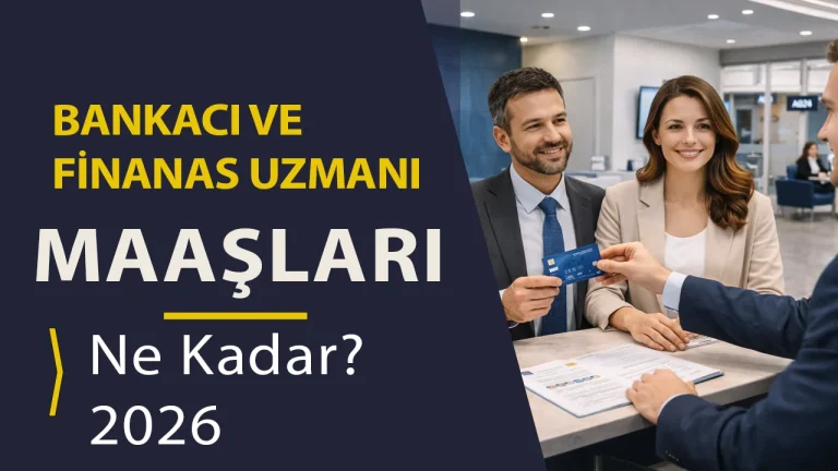 Bankacı ve Finans Uzmanı Maaşları 2026