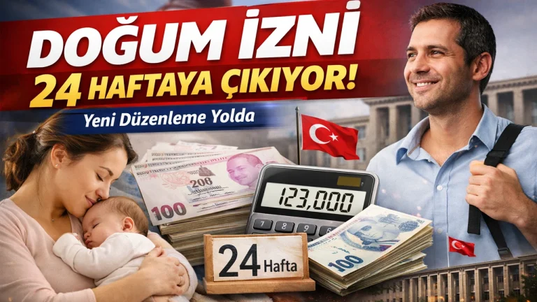 Doğum İzni 24 Haftaya Çıkıyor! 2026 Yeni Düzenleme ile Anneler Ne Kadar Ödeme Alacak?