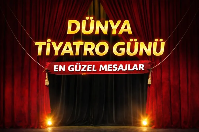 Dünya Tiyatro Günü 2026 Mesajları! En Anlamlı ve Kısa Sözler