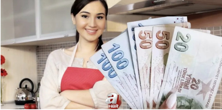 Çalışmayan Ev Hanımlarına 2 Müjde Yolda!