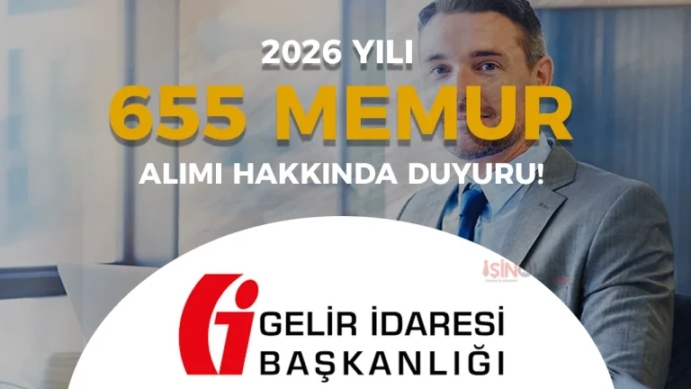 GİB 2026 Yılı 655 Memur Alımı ( GUY ) Sınav Sonuçları Açıklandı!
