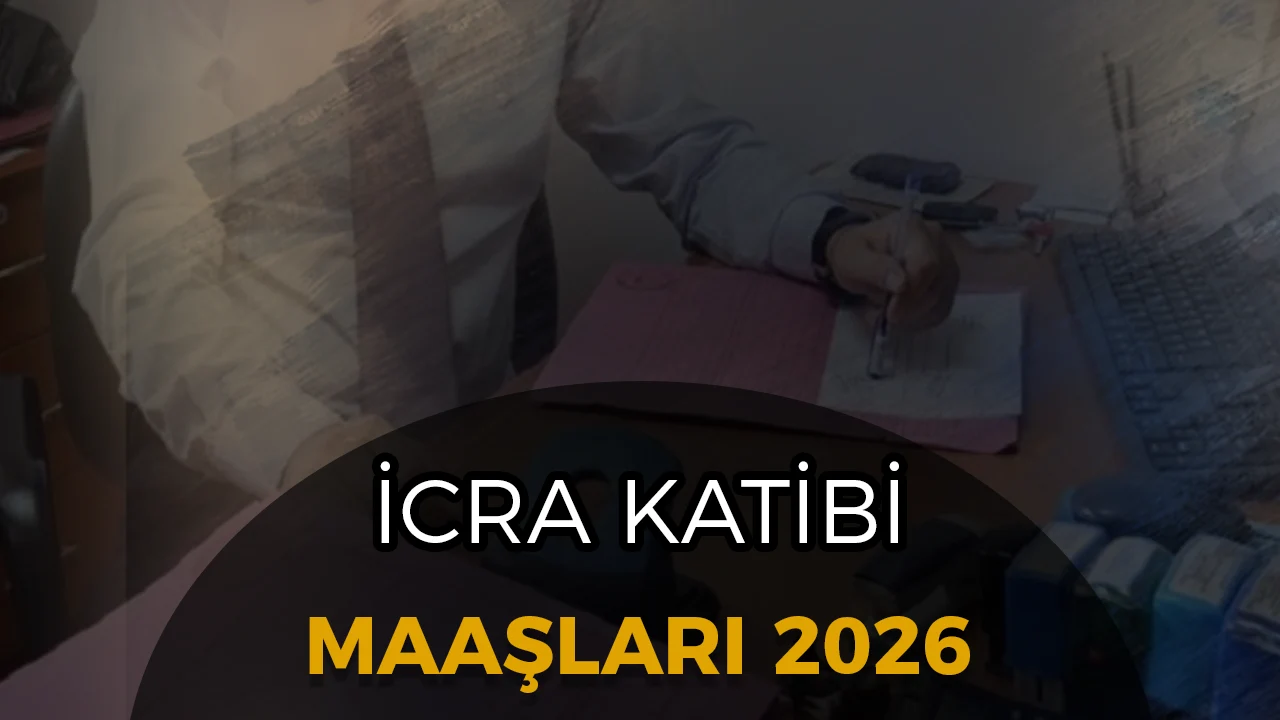 İcra katibi maaşı 2026 ne kadar oldu? Yeni başlayan, kadrolu ve sözleşmeli icra katibi maaşları, güncel maaş tablosu ve tüm detaylar bu içerikte.