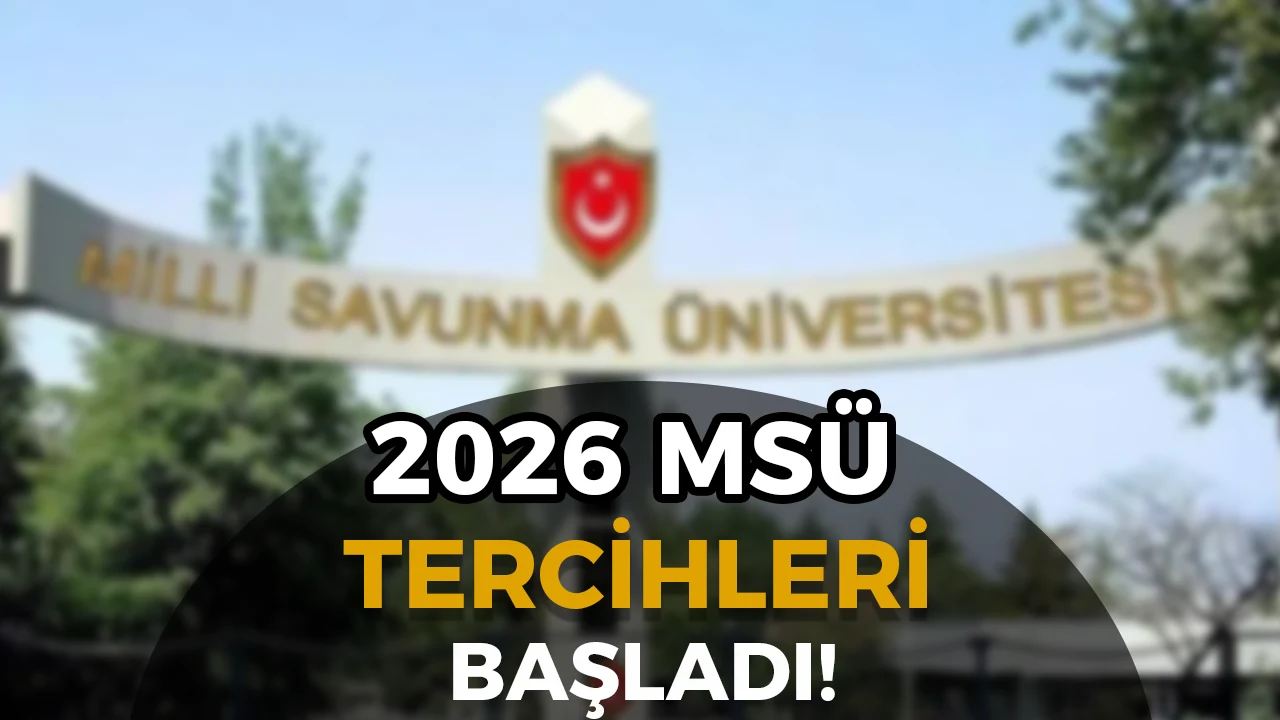 MSÜ Harp Okulları ve Astsubay MYO Tercih Dönemi Başladı