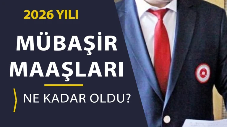 Mübaşir Maaşları 2026: Adalet Bakanlığı Mübaşir Maaşı Ne Kadar Oldu?