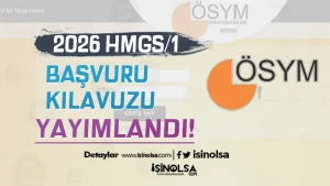ÖSYM: 2026 HMGS/1 Başvuru Kılavuzu Yayımlandı!