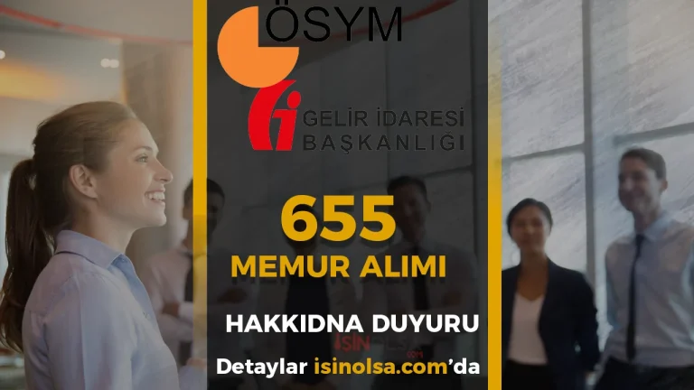 OSYM 655 Memur Alimi GUY Sinav Giris Belgeleri Aciklandi