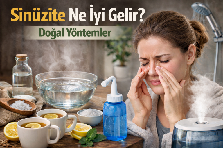 Sinüzite Ne İyi Gelir? Evde Uygulanabilecek Doğal Yöntemler