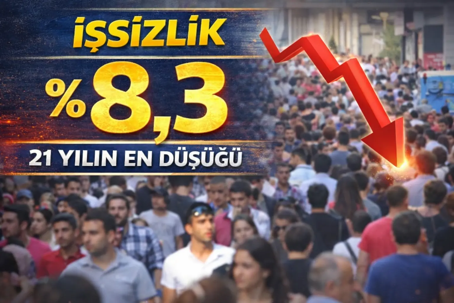 TÜİK 2025 İşsizlik Verilerini Açıkladı! Son 21 Yılın En Düşük Seviyesi