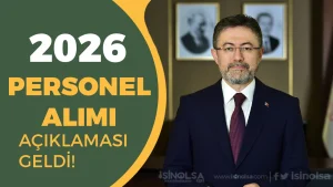 Tarım ve Orman Bakanlığı Personel Alımı Geliyor! Bakan Yumaklı Açıklama Yaptı
