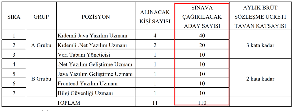 Çalışma Bakanlığı 11 Sözleşmeli Personel Alımı! KPSS li KPSS siz ( Bilişim Personeli ) 4 image 37