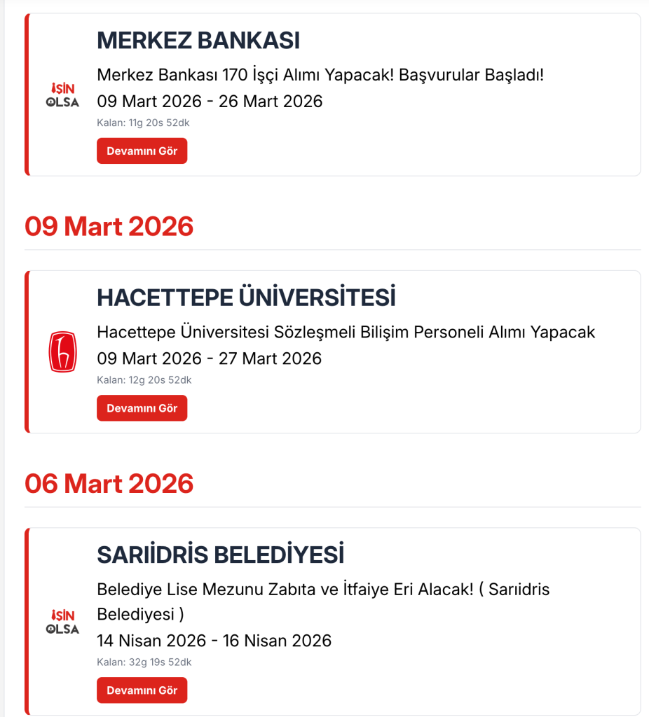 Kamuya 1191 Memur Personel Alınıyor (Mart 2026) 4 image 47