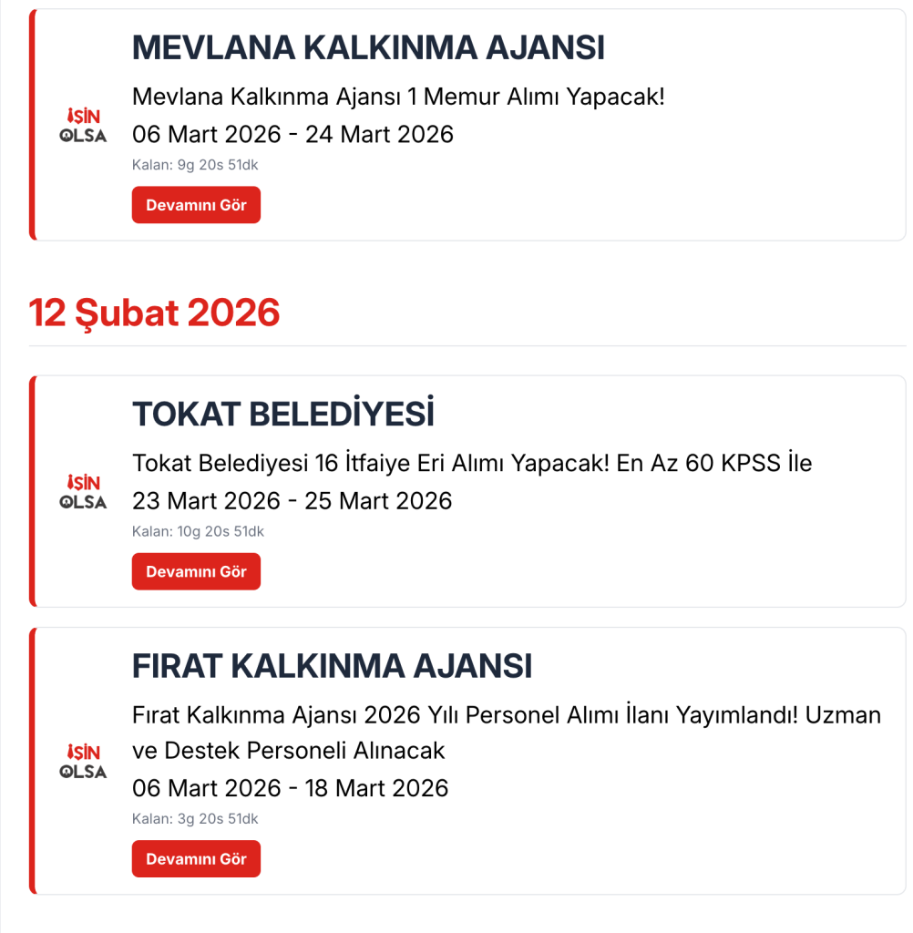 Kamuya 1191 Memur Personel Alınıyor (Mart 2026) 9 image 53