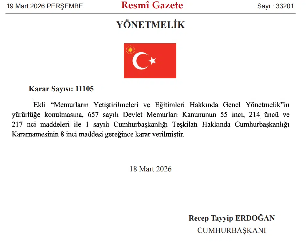 Memurlar İçin Yeni Dönem Başladı! Eğitim ve Staj Zorunlu Oldu (Resmi Gazete) 4 image 61