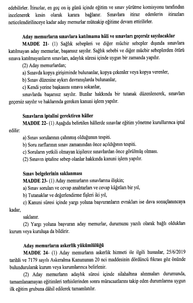 Memurlar İçin Yeni Dönem Başladı! Eğitim ve Staj Zorunlu Oldu (Resmi Gazete) 14 image 71