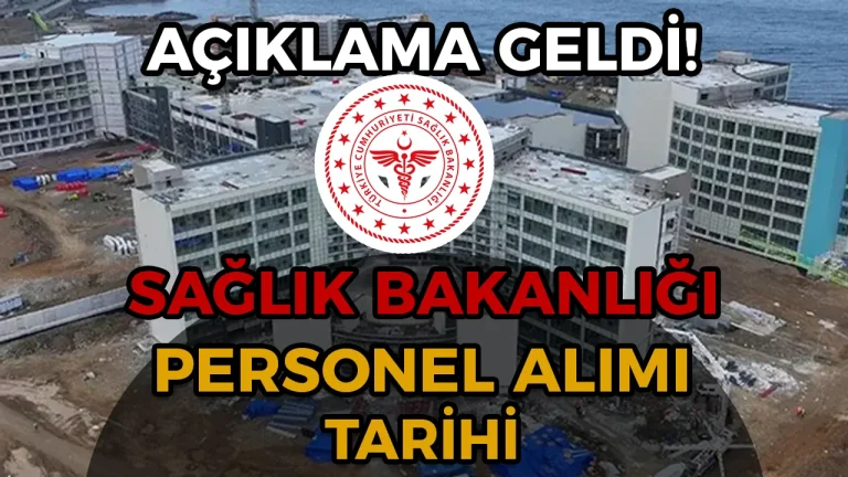 AK Parti'den Sağlık Bakanlığı Personel Alımında Açıklama Geldi: İşte Beklenen Tarih