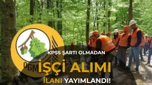 Afyonkarahisar Orman İşletme Müdürlüğü 12 İşçi Alacak!