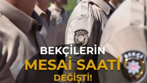 Bekçilerin Mesaisi 56 Saate Çıkıyor