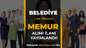 Çat Belediyesi Lise Mezunu P94 İle Memur Alıyor