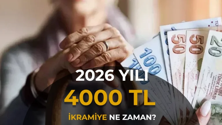 2026 Kurban Bayramı Emekli İkramiyesi 4.000 TL – Ödeme Tarihi Ne Zaman?