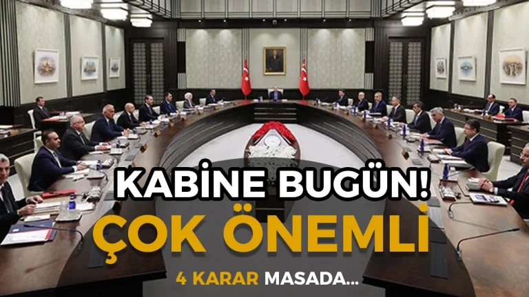Erdoğan Akşam Açıklayacak: Kabine'de 4 Kritik Karar Masada
