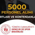 GSB 2026 Yılı 5 Bin Personel Alımı Yapacak! Şartlar ve Kontenjanlar?