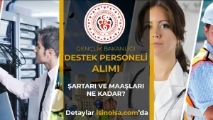 GSB 2026 Yili Destek Personeli Temizlik Alimi Sartlar KPSS Taban Puani ve Maaslar