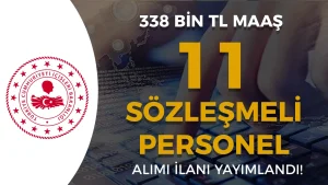 İçişleri Bakanlığı 11 Sözleşmeli Personel Alacak! KPSS li KPSS siz