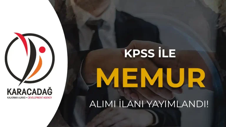 Karacadağ Kalkınma Ajansı 2026 Yılı Memur Alımı Yapacak!