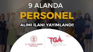 Kültür Bakanlığı TGA 9 Pozisyona Personel Alıyor: Başvurular Başladı