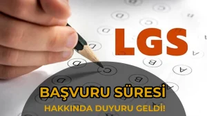 LGS BASVURU