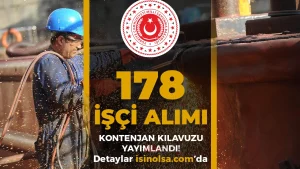 MSB 178 Isci Alimi Kontenjan Kilavuzu Yayimlandi Engelli ve TMSY