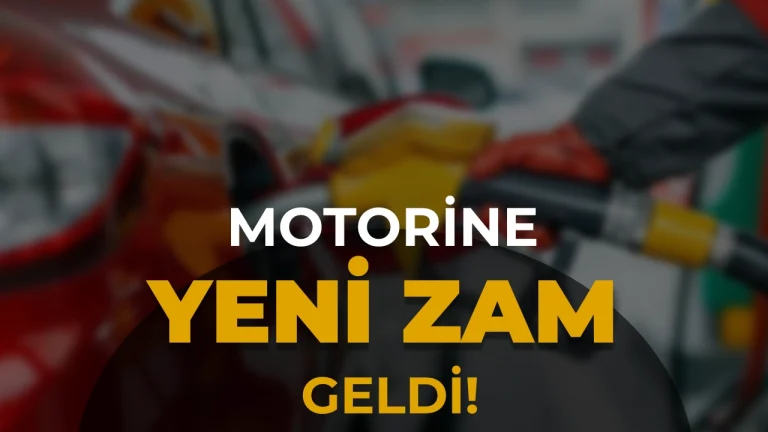 Motorine 4,14 TL Zam: 10 Nisan İndirimi 24 Saat Sürmedi