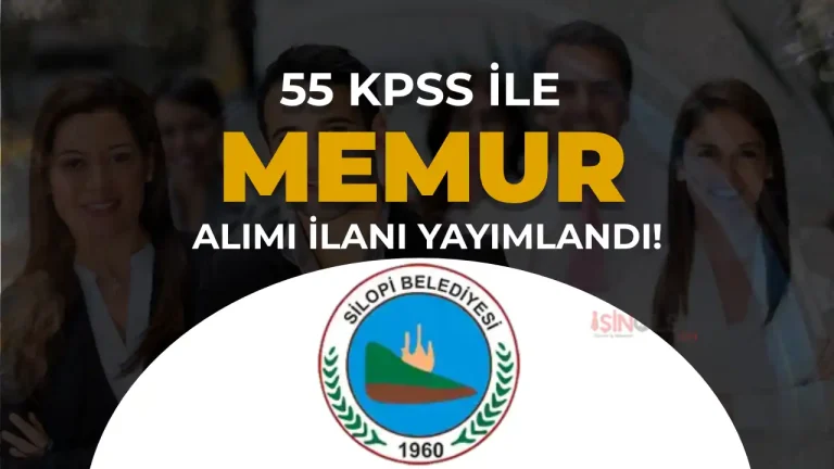 Silopi Belediyesi 5 Memur Alacak: En Az 55 KPSS İle