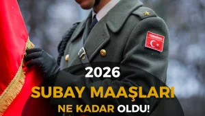 Subay Maaslari 2026 Tegmenden Orgenerale Rutbeye Gore Guncel Rakamlar