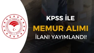 Tarım Bakanlığı DKMP 10 Memur Alımı Yapacak ( Müfettiş Yardımcısı )