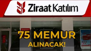 ZIRAAT KATILIM PERSONEL ALIMI