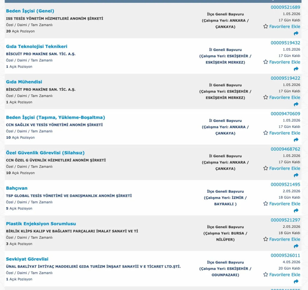 Şehir Hastanelerine KPSS'siz 1034 İşçi Alımı Yapılacak 8 image 34